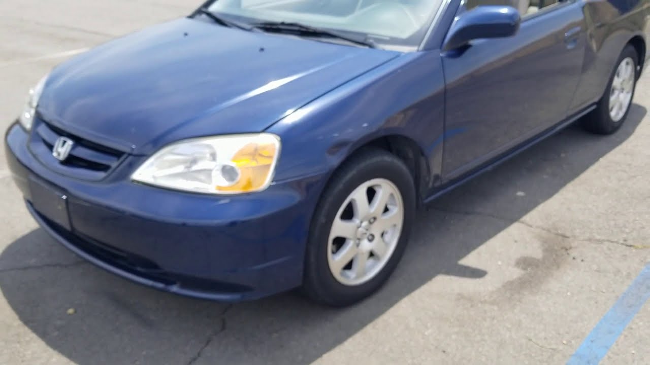 2003 Honda Civic Ex Coupe Walk Through - YouTube