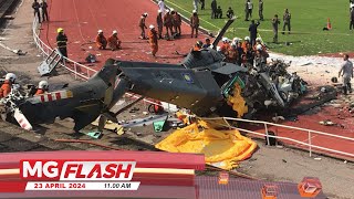 Helikopter TLDM Bertembung Ragut Tujuh Nyawa #MGFlash