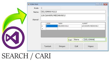 Cara Membuat Pencarian di VB Net dengan MySQL Part 4