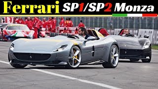 Ferrari monza sp1 & sp2 - $1.8 million barchetta start-up, details
first time public run!