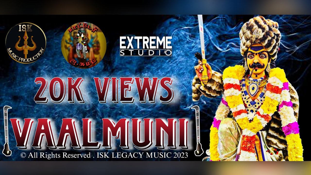 VAALMUNI   OFFICIAL MUSIC VIDEO SONG 2023  ISK TAPPU MELAM  ISK THE LEGACY MUSIC PRODUCTION 