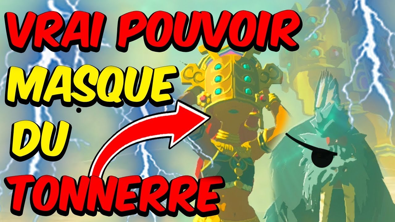 MASQUE DU TONNERRE DÉVOILE SON 'VRAI POUVOIR SECRET'! ZELDA BREATH OF