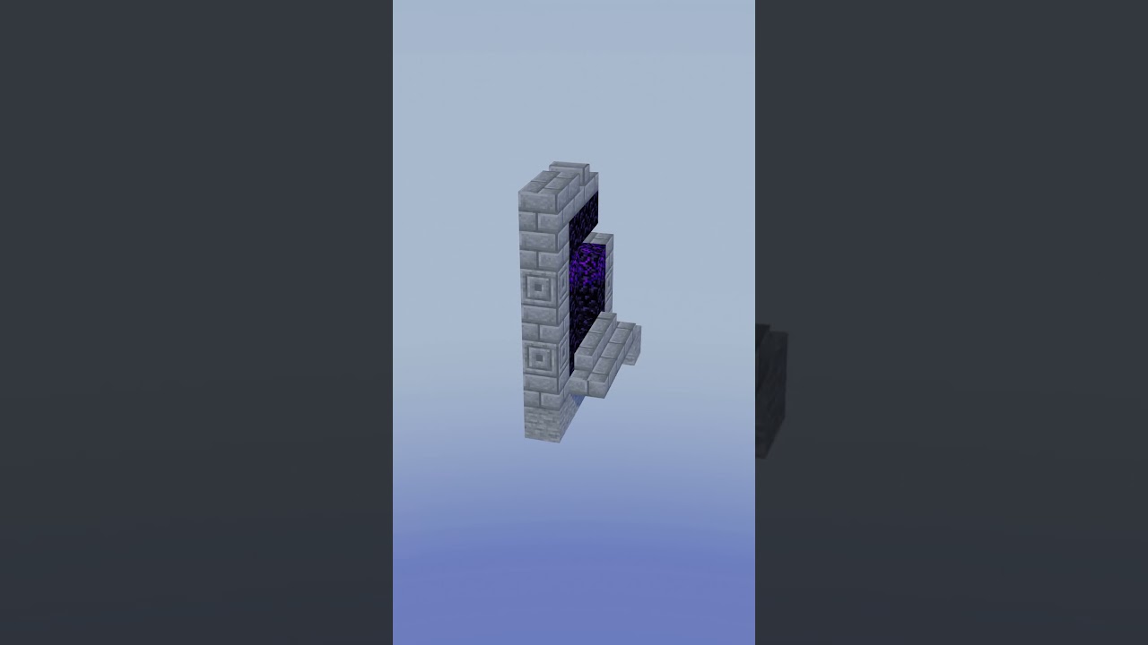 Minecraft Ruined Nether Portal Creation