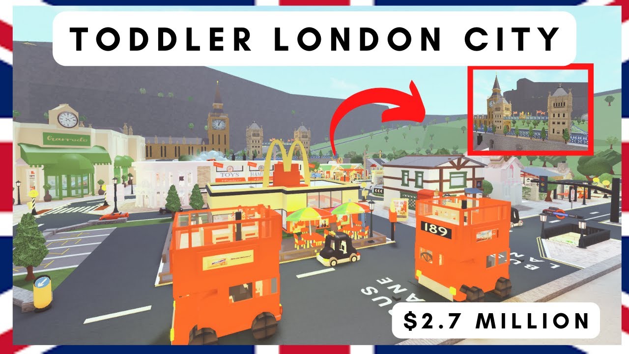 TODDLER ONLY LONDON/british TOWN/CITY build tour & EVENT details ...