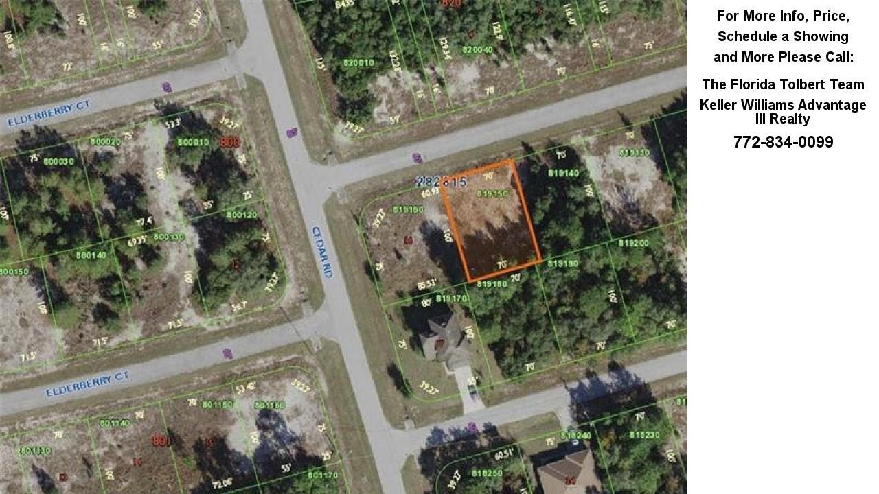 Lot 15 ELM COURT, POINCIANA, FL Presented by The Florida Tolbert Team.