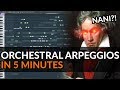 How To Write Crazy Orchestral Runs in 5 Minutes