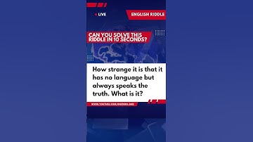 Can You Solve This Riddle in 10 Seconds?