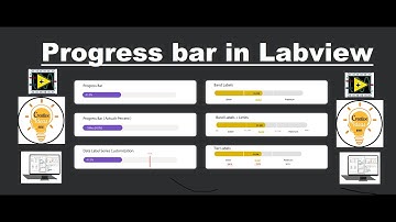 Progress bar in LabVIEW #CreativeideasEEE | #LABVIEWCreativeideasEEE ||