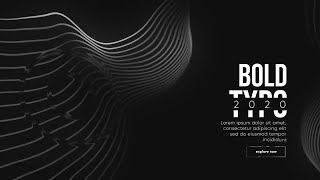 Monochrome Typography V2 Motion Graphics Templates