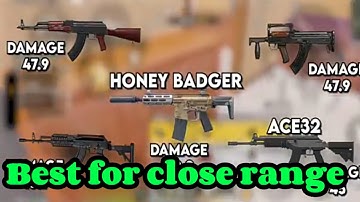 Honey Badger - Best Close Range Gun in PUBG Mobile/BGMI (Tips and Tricks) Weapon Guide/Tutorial 2024