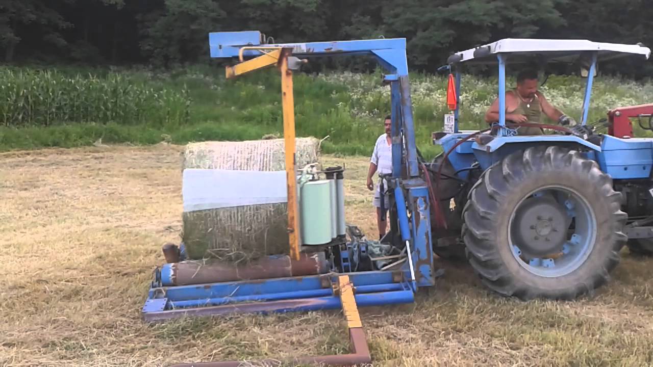 omatanje rolo bala u foliju