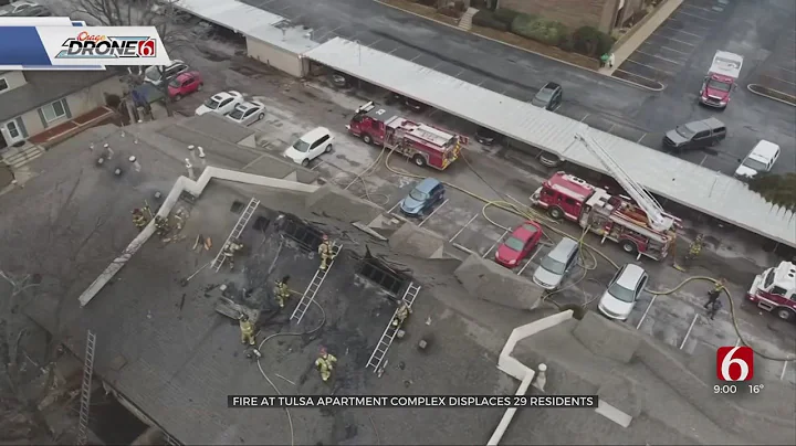 Approximately 29 Residents Displaced After Apartment Fire In Tulsa