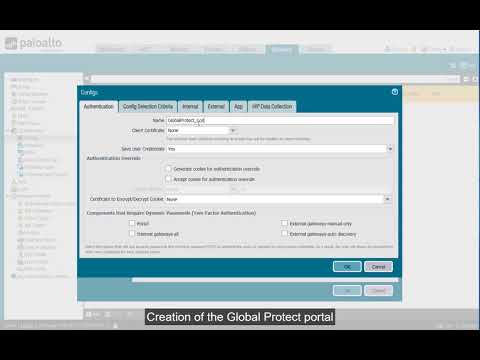 Palo Alto - How to configure remote access (Global Protect) for LDAP users - Eve-NG lab