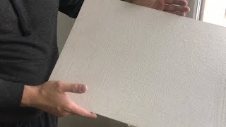 Как делать декор Мешковина из Sand Farbe