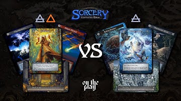 SORCERY CONTESTED REALM Bo3 Gameplay - Pathfinder vs Avatar of Air