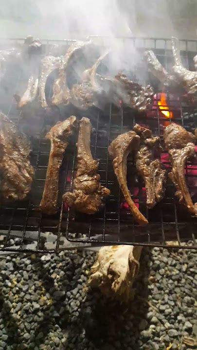 meat ribs chop  bbq .yummy