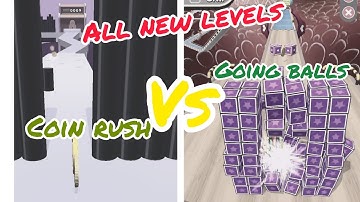 NEW ALL LEVELS Going Balls Vs Coin Rush Android iOS Mobile Gameplay