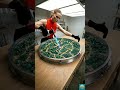 Making The Most Beautiful And Satisfying Epoxy Table   #diyproject #homerenovation