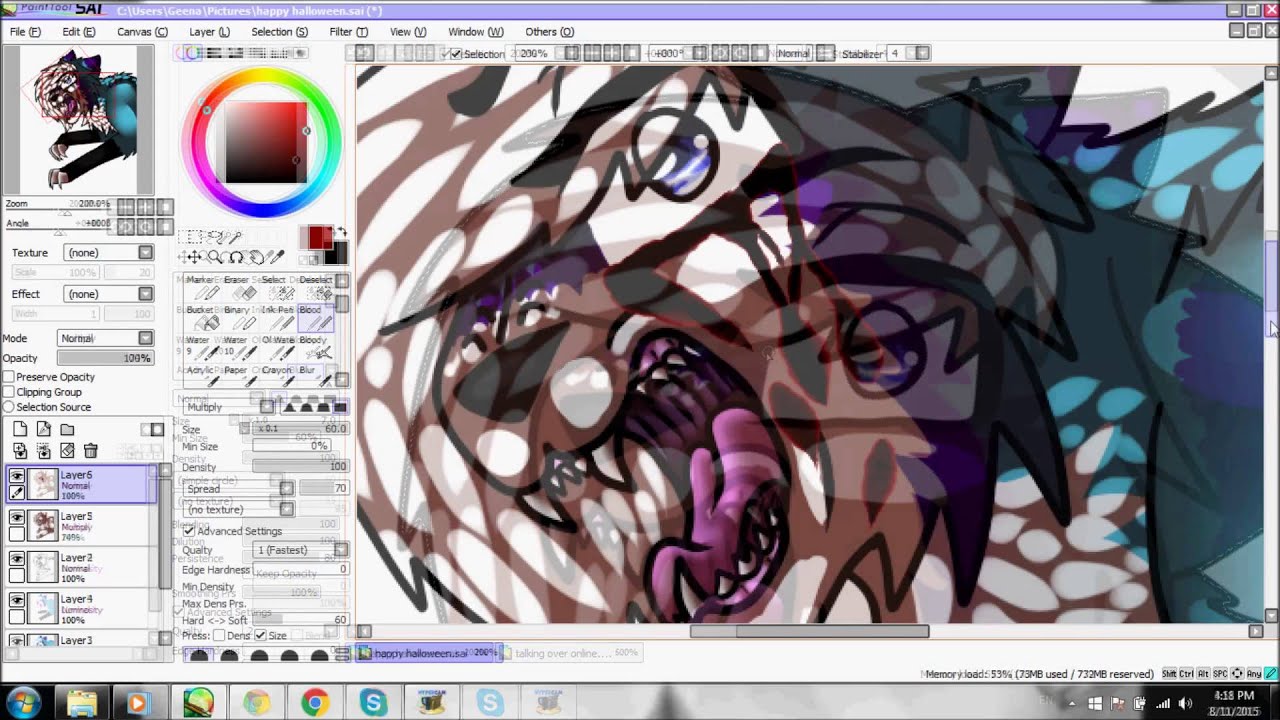 Monster [SpeedPaint] - YouTube