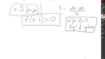 Multivariate Statistics: 8.3 LDA with two populations