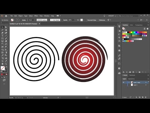 How to Create a Simple Spiral in Adobe Illustrator