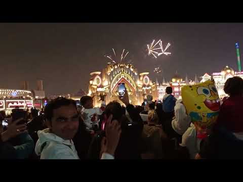 Dubai global village||new year celebration||2024||