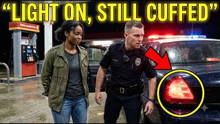 Police Challenge a Female Driver at a Gas Station — Then the Real Truck Appears