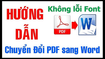 ABBYY FineReader 15 chuyển PDF sang Word không lỗi Font ❤ Việt Nam Channel ❤