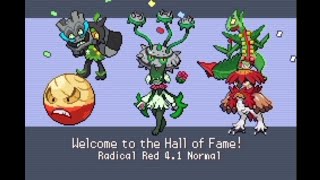 Pokemon Radical Red 4.1 Grass Monotype - Elite 4/Champion