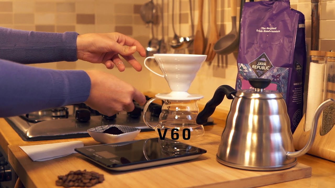 Como usar la cafetera V60 💜 - Guía de Barista en Casa ✓ 2022 