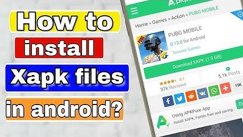 How to install xapk File on android? | apkpure | Technical Abhi
