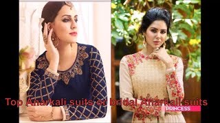 Top Anarkali suits or bridal Anarkali suits 2018-19 screenshot 4