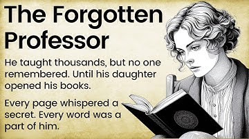 The Forgotten Professor ✅ English Audio Podcast | Graded Reader (B1–B2 Level) ✅