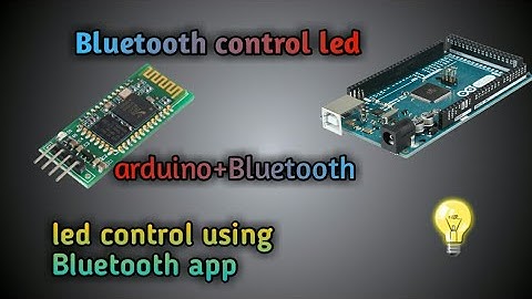 How to make bluetooth control light using arduino | arduino bluetooth led