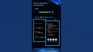 Text Animation  via javascript  #coding #shorts #viral #html #css #webdevelopment #animation
