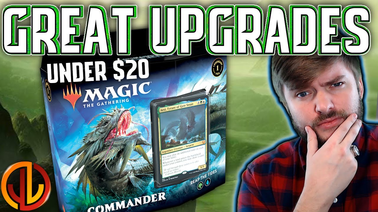 Magic The Gathering - Commander Legends, Commander Deck Reap the Tides, 100 cards, Acessórios