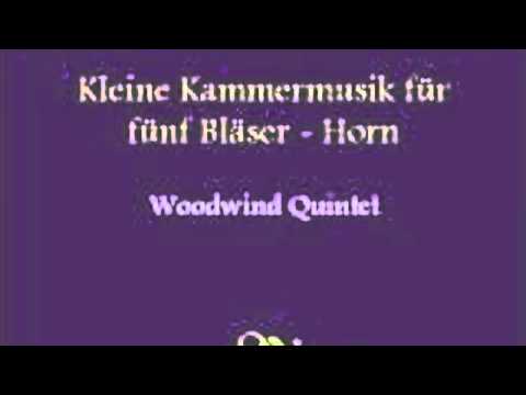Paul Hindemith - Kleine Kammermusik - 2. Walzer