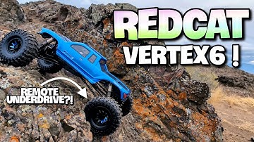 Redcat Vertex6 First Mountain Test! Remote Underdrive = Game Changer