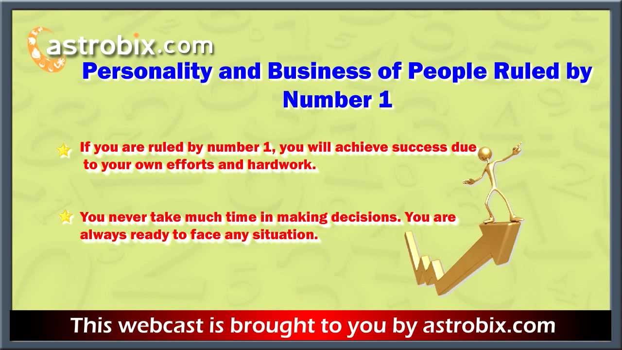 Number One Numerology