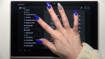 How to Turn On / Off Auto-Correction on Sony Xperia Tablet Z - Automatic Text Correction