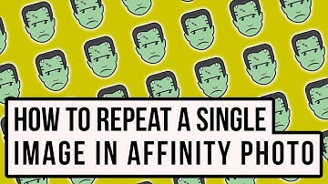 How to Repeat a Single Image to Create Backgrounds in Affinity Photo
