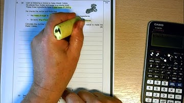 WJEC Intermediate Tier Numeracy Paper 2 November 21 Jones Solutions