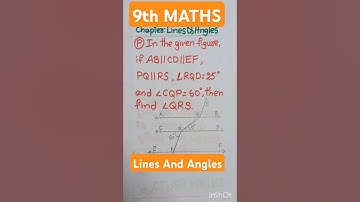 In the given figure, if AB||CD||EF, PQ||RS, angle RQD=25° and angle