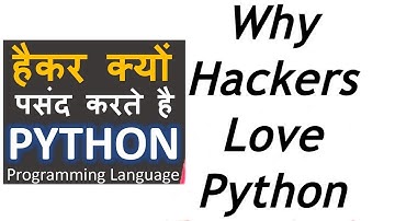 why hackers love python