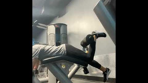 Single Leg Lying Hamstring Curl