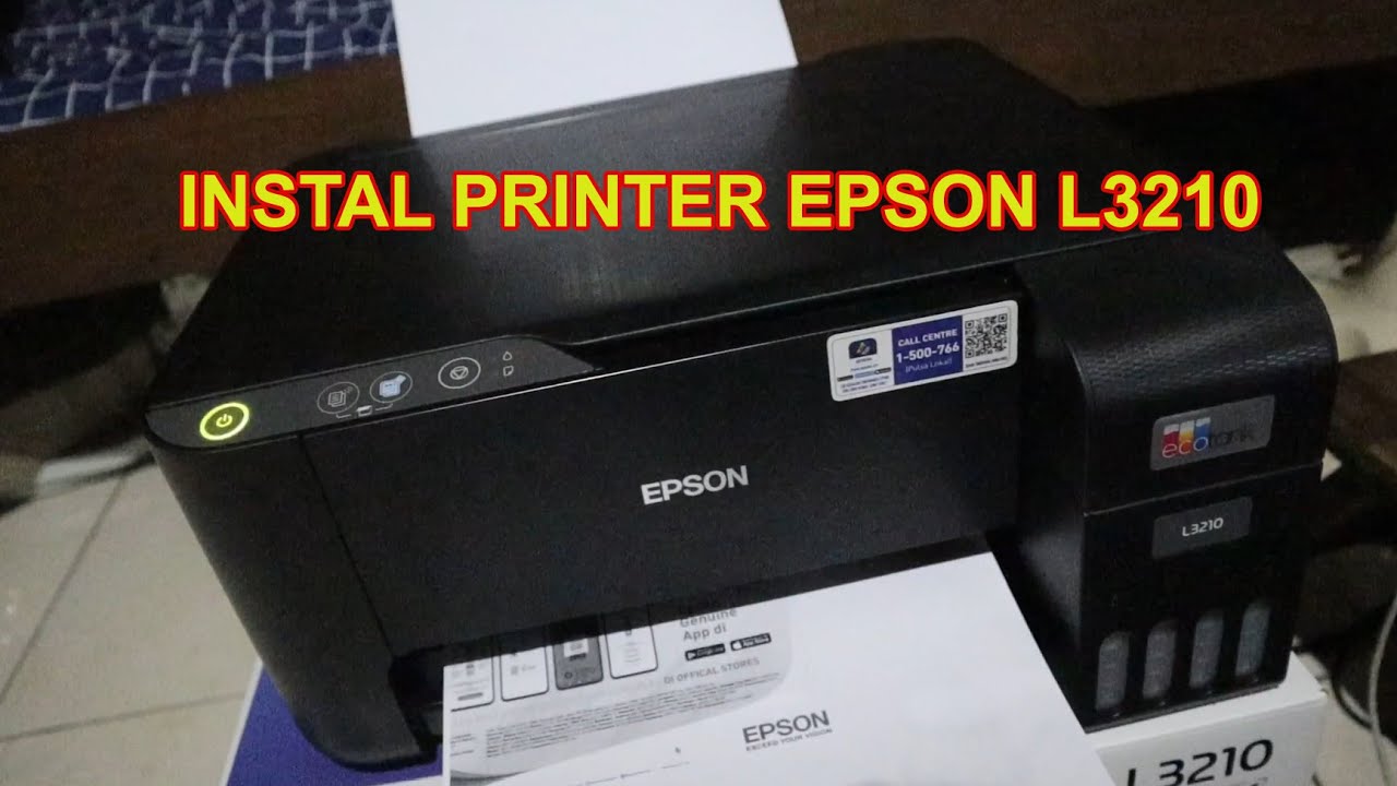INSTAL PRINTER EPSON L3210 PART 2 YouTube