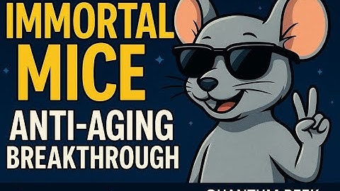 Immortal Mouse?! Scientists Just Hacked Aging (Seriously)