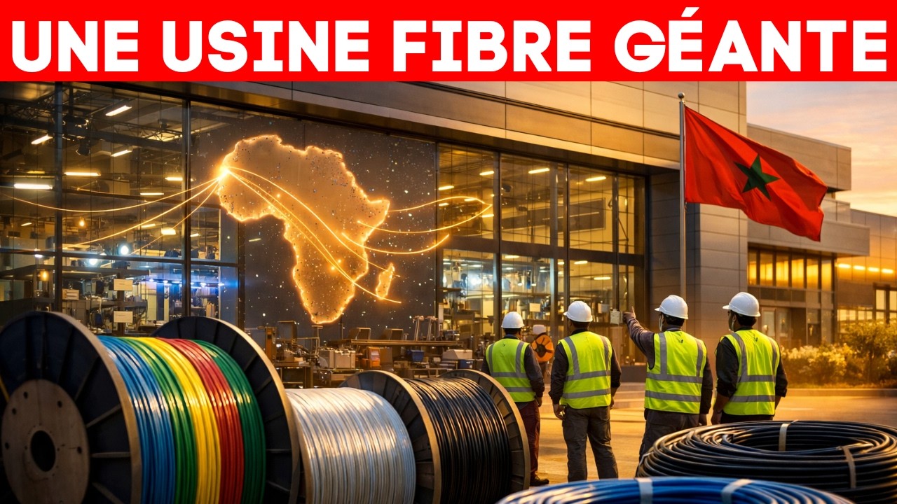 Maroc: une nouvelle usine 100% marocaine vise 60% du marché de la fibre optique