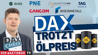 DAX-Check LIVE: Adidas, Cancom, PNE, Rheinmetall, Salzgitter, SUSS Microtec, TAG Immobilien im Fokus