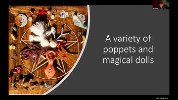 Edinburgh Fortean Society Poppets and Magical Dolls Lucya Starza